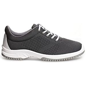 ABEBA Veterschoen 6775 Uni6, gebreid textiel antraciet, gecertificeerde professionele schoen, maat 43