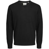 Jack & Jones - JPRBLAMERINO - Trui - Zwart - V-hals - Lange Mouw