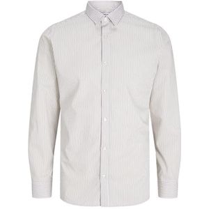 JJJOE Print Shirt LS AW24, Vineyard Wine/Stripes: Stripe Aop, XS