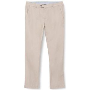 bugatti Heren 4930-36189 slakkenbroek, beige-40, modern fit, beige-40, 38W x 34L