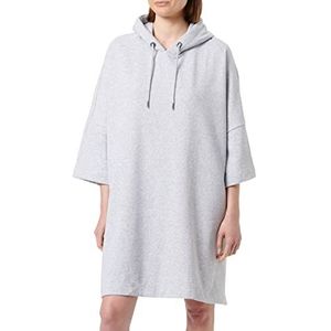 DreiMaster Vintage Dames oversized sweatshirtjurk idem 37826675, lichtgrijs melange, S, lichtgrijs, gemêleerd, S
