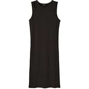Bestseller A/S Meisjes NLFDIDACUT Tank Dress Jurk, Zwart, 140, zwart, 140 cm