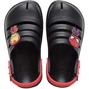 Havaianas Unisex Kids Clog Marvel Sandaal, Nieuw Grafiet, 2/2.5 UK Child