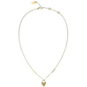 Guess Ketting JUBN04210JWYGT-U Hart Staal, Geen Edelsteen, Geen Edelsteen, Geen edelsteen