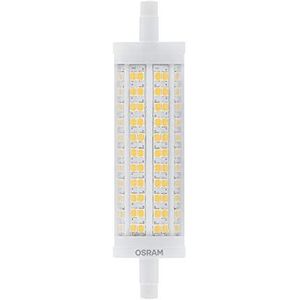 OSRAM dimbare LED-zaklamp met R7s-basis, 18,2W LED-buis, 150W vervanging, warm wit licht (2700 K), 1 stuk