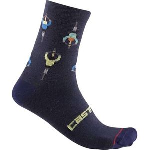 CASTELLI 4523533-424 APERITIVO 15 SOCK Unisex Belgian Blue Maat XXL