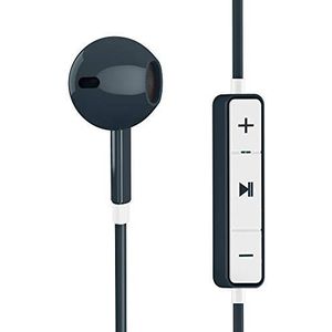 Energy Sistem Earphones 1 Bluetooth (Bluetooth, in het oor, oproepbediening, 5 uur batterij, platte kabel) - grafiet zwart
