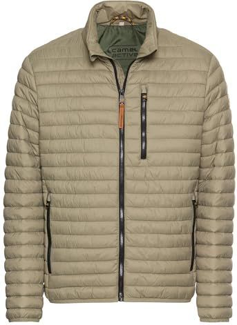 camel active - Gewatteerde Jas - Groen - Met Zakken Met Ritssluiting