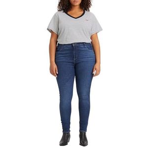 Levi's dames Jeans Plus Size 720™ High Rise Super Skinny, Echo Chamber, 14 M