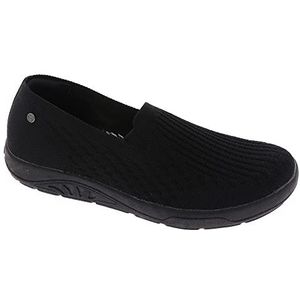 Skechers Dames 158486 Bbk Casual schoenen, Zwart gebreid, 36 EU