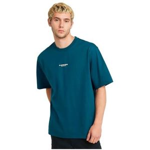 Overdyed Center Chest Boxy T-shirt, blauw (Nitro D24780-c336-1861), XS