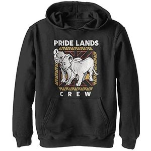 Disney jongens Pride Lands Crew Hoodie Zwart XL