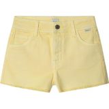 Pepe Jeans - Ofra - Korte Broek - Geel - 5-Pockets - 12 Years