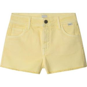 Pepe Jeans - Ofra - Korte Broek - Geel - 5-Pockets - 12 Years