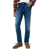 TOMMY JEANS Heren Scanton Slim BI0252 DM0DM22168, Denim, 28W/30L, Denim (Denim Dark), 28W / 30L