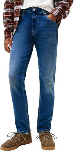 TOMMY JEANS Heren Scanton Slim BI0252 DM0DM22168, Denim, 28W/30L, Denim (Denim Dark), 28W / 30L