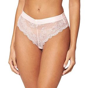 KARL LAGERFELD Dames Lace Hipster Briefs, Roze, S