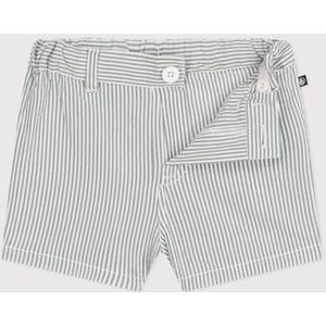 Petit Bateau Badpakken voor meisjes voor jongens, Wit/Groen, 6 Maanden