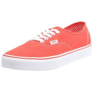 Vans Authentic vee33b2, uniseks - skateboard-schoenen voor volwassenen, Oranje Spicy Oranje Wit, 41.5 EU