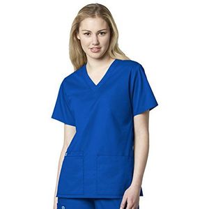 WonderWink Medisch sliphemd voor dames, koningsblauw, 3XL