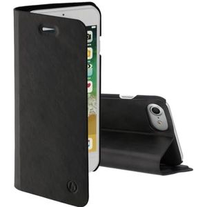 Hama Hoes voor mobiele telefoon voor iPhone SE 2022, iPhone SE 2020, iPhone 7/8 ""Guard Pro"" (beschermhoes met kaartenvak, inklapbare hoes met magneetsluiting en standfunctie) zwart