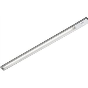 Domus Line BladeTD Led-onderbouwlamp, 120 cm met touch-dimschakelaar rechts, led-keukenonderbouwlamp, dimbaar, 4000 K neutraal wit, 24 V, aluminium