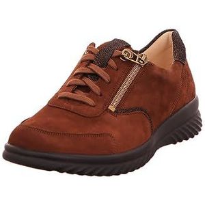 Ganter Heike Sneakers voor dames, chocolate, 39 EU Breed