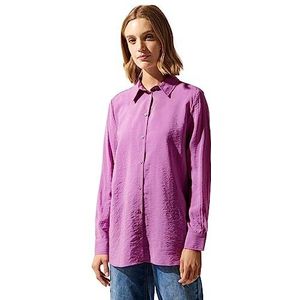 Street One Hemdblouse voor dames, Meta Lilac, 38