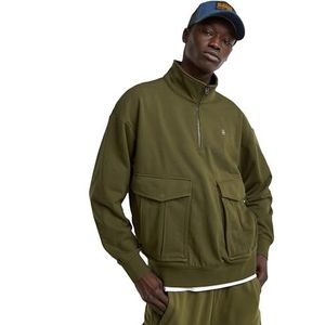 G-Star RAW Rovic Skipper Loose Sweater, groen (Shadow Olive D25096-d566-b230), L