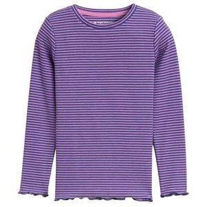 TOM TAILOR - Shirt - Donkerblauw - Ronde Hals - Lange Mouw