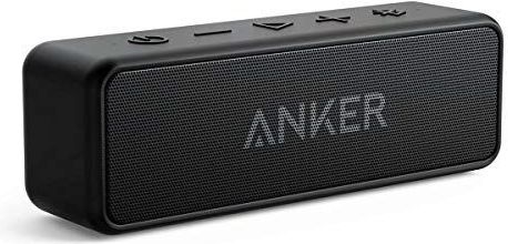 Anker - SoundCore 2 - Bluetooth-luidspreker - Zwart - 24-uurs Accu - IPX7 Waterdicht