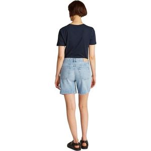 TOMMY HILFIGER Dames DNM STRAIGHT SHORT RW SIA WW0WW45505, Denim, NI29, Denim (Sia), 46