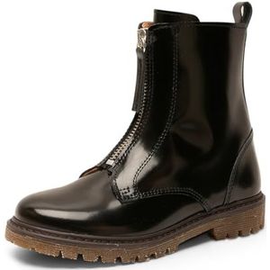 Bisgaard Uniseks kinderlaarzen Nora, Zwart gepolijst, 26 EU