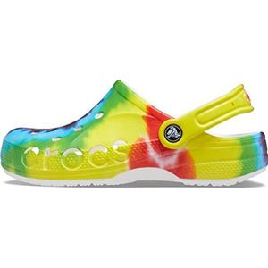 Crocs Baya Tie Dye Clog Uniseks Mannen en Vrouwen Baya Clog | Slip-on Schoenen | Casual Water Schoenen, multicolor, 41/42 EU