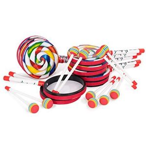 Drum Lolly 15cm (6'') Pack van 10