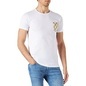Frenchcool Heren T-shirt, met zakken, wit