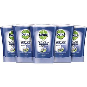 Dettol Handzeep No Touch Navulling - Blauwe Lotus - 250ml x5