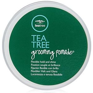Paul Mitchell Tea Tree Grooming Pomade - stylingpasta voor meer glans en volume, ideaal voor golvend of krullend haar, haarstyling in salonkwaliteit, 85 g