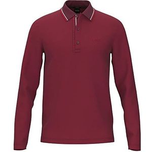 BOSS Men's Pleesy 4 Jersey, Dark Pink, S