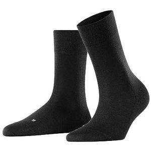 FALKE Dames Sokken Sensitive New York W SO Lyocell Met Comfort Tailleband 1 Paar, Zwart (Black 3000) nieuw - milieuvriendelijk, 35-38