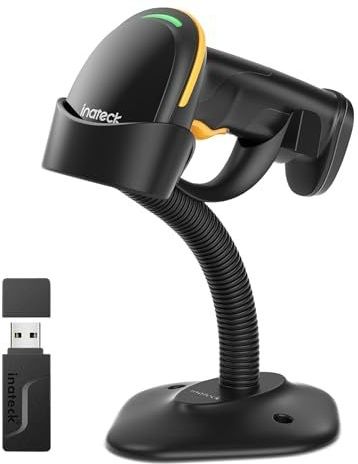 Inateck - BCST-35 - Barcodescanner - Zwart - 2600 mAh Batterij