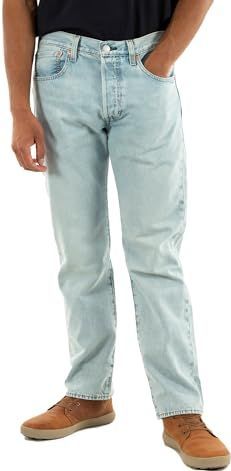 Levi's - 501 Originals - Jeans - Blauw - Casual - Katoen - Denim