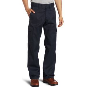 Dickies Mens Relaxed Straight-fit Cargo Work Utility Pants, Dark Navy, 40W x 32L US