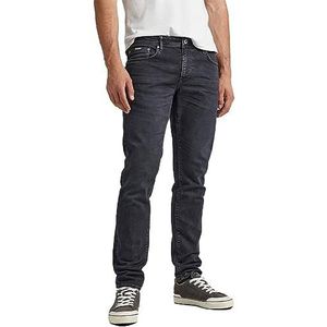 Pepe Jeans Stanley Jeans Regular Fit Regular Rise Denim voor heren, Grijs (Thunder), 28W / 32L