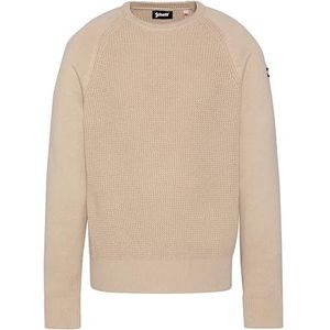 Schott NYC PLDUSTIN1 trui L, beige, XL, Lt.Beige, One size