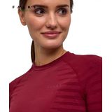FALKE - Maximum Warm - Thermoshirt - Rood Merlot - L