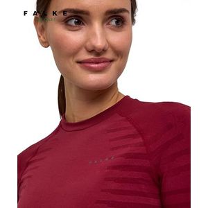FALKE - Maximum Warm - Thermoshirt - Rood Merlot - L