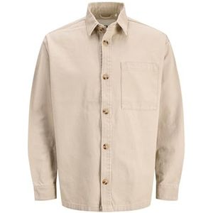 Rddcolter Canvas Overshrit L/S Sn, White Pepper, L