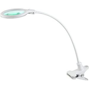 AIRAM Loop Clip 3D 6W/865 480lm LED vergrootglas armatuur wit