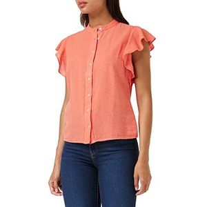 MUSTANG Damesstijl ELSA linnen blouse, porcelain rose 8204, 42, Porcelain Rose 8204, 42